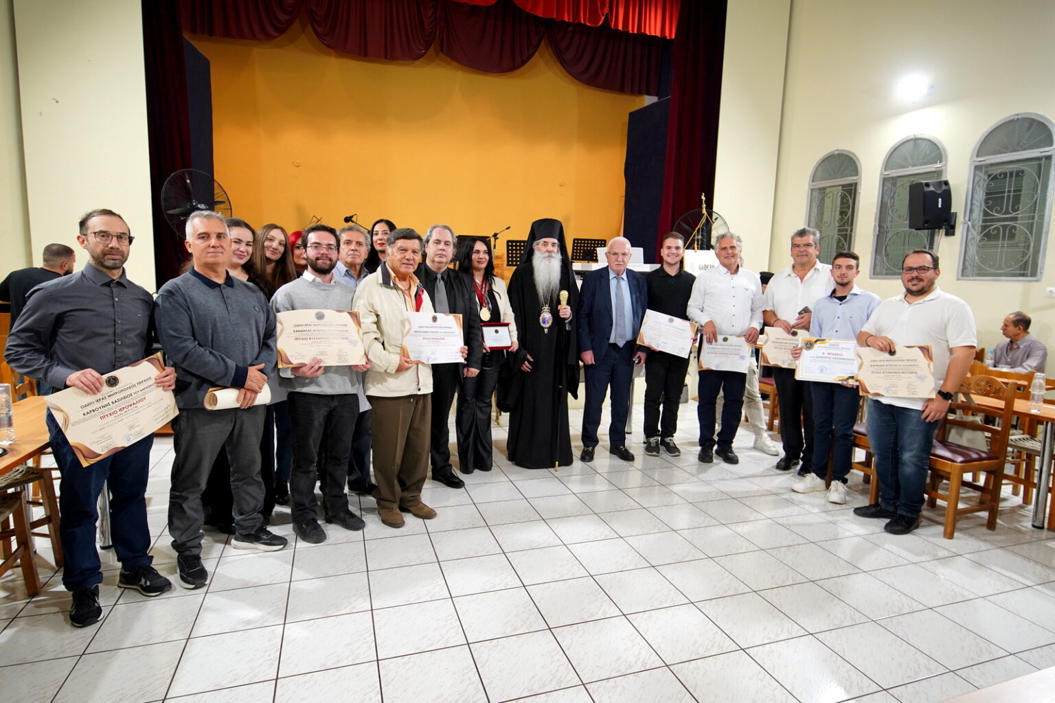 Αγιασμός στο Ωδείο της Ιεράς Μητροπόλεως Πειραιώς