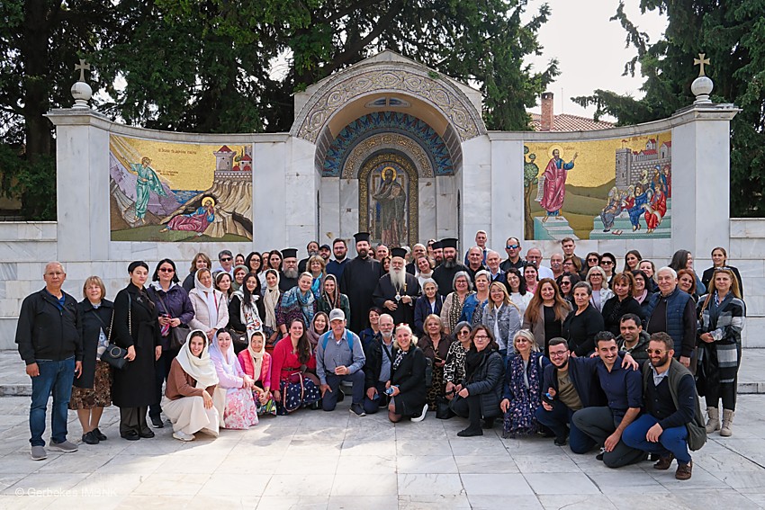 Επίσκεψη του Μητροπολίτου Αυστρίας κ. Αρσενίου με ομάδα προσκυνητών στην Ιερά Μητρόπολη Βεροίας
