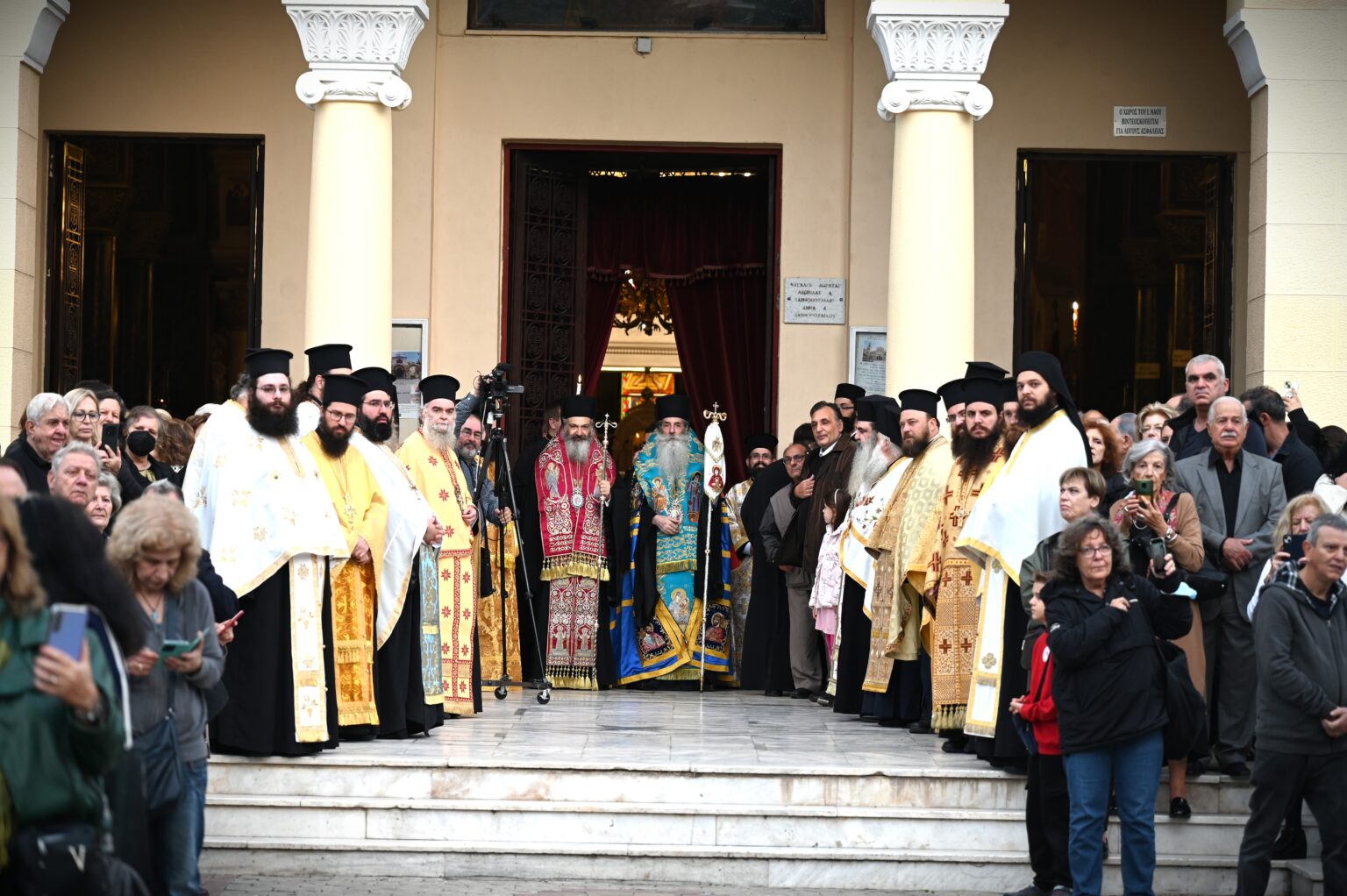 Υποδοχή της Ιεράς Εικόνας της Παναγίας της Σπηλιανής από τη Νίσυρο στον Ιερό Μητροπολιτικό Ναό Αγίου Δημητρίου Νέου Φαλήρου