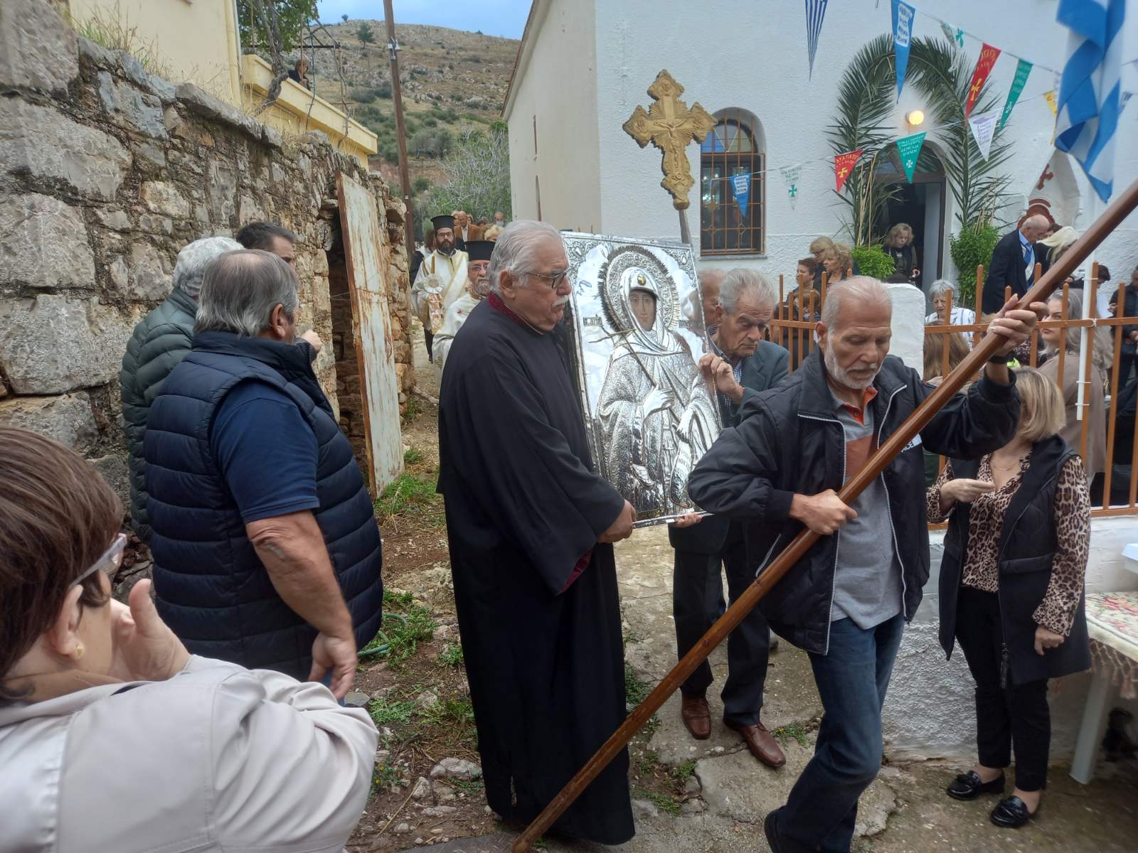 Εορτασμός της μνήμης της Οσίας Ματρώνης της Χιοπολίτιδος στον τόπο ασκήσεώς της