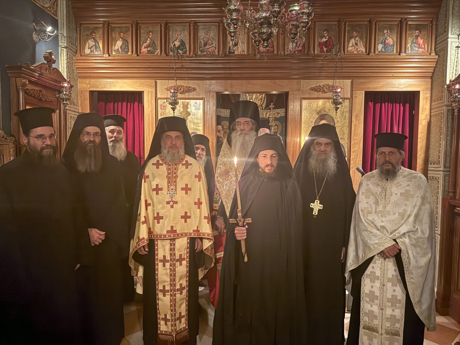 Μοναχική Κουρά από τον Σεβασμιώτατο Μητροπολίτη Πειραιώς κ. Σεραφείμ.