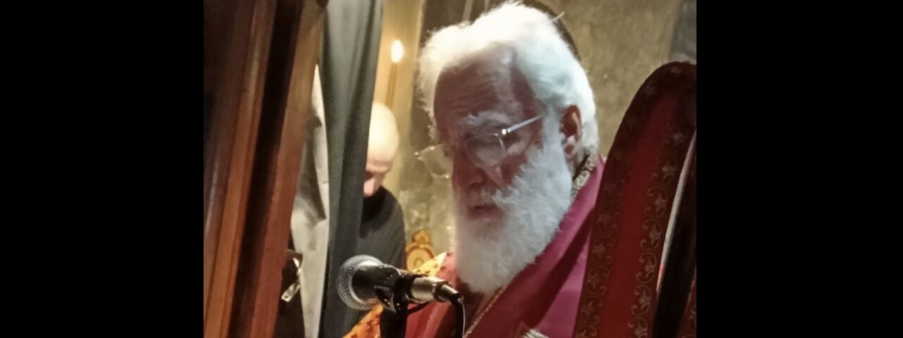 Θεία Λειτουργία στο Παρεκκλήσιο Αγία Δύναμης της Ι. Αρχιεπισκοπής Αθηνών