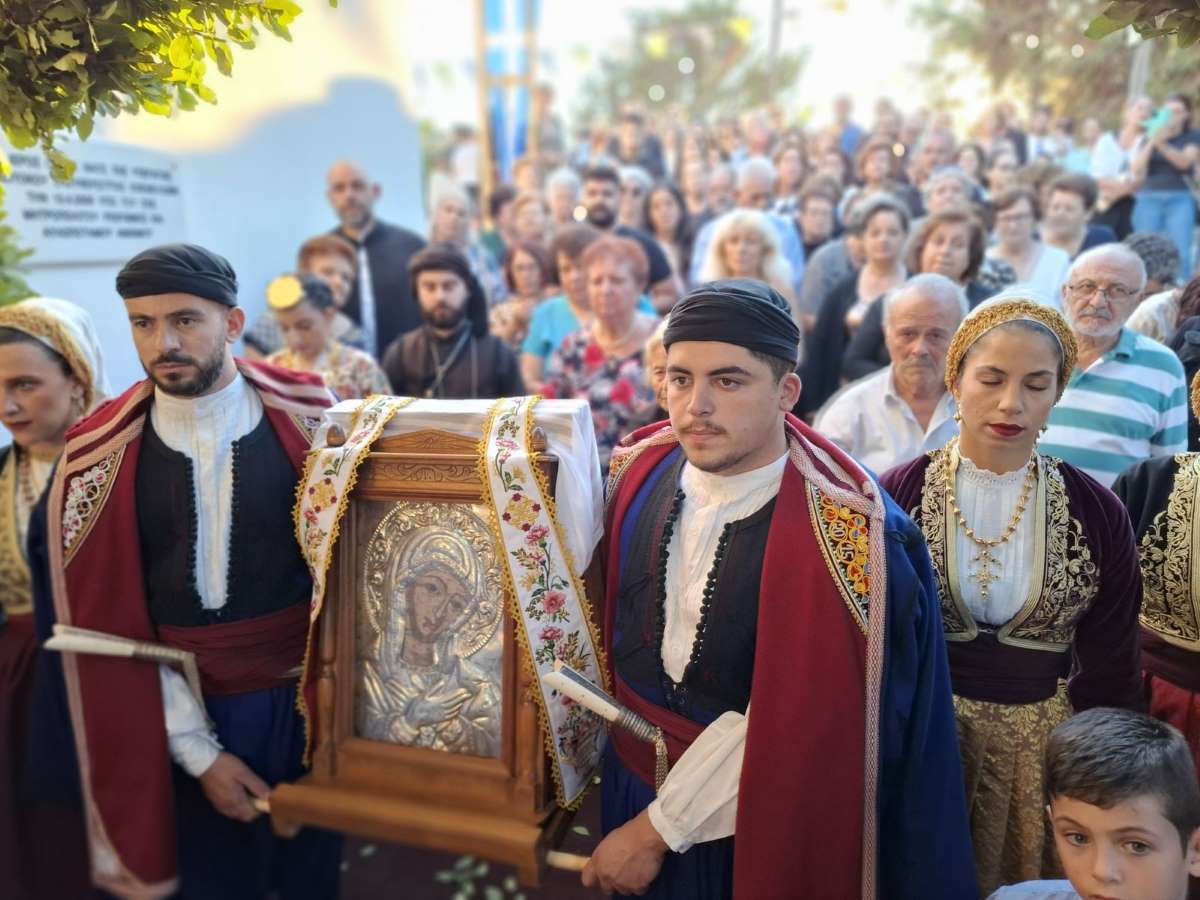 Λαμπρή Πανήγυρις της Παναγίας Ελευθερωτρίας στο Ρέθυμνο