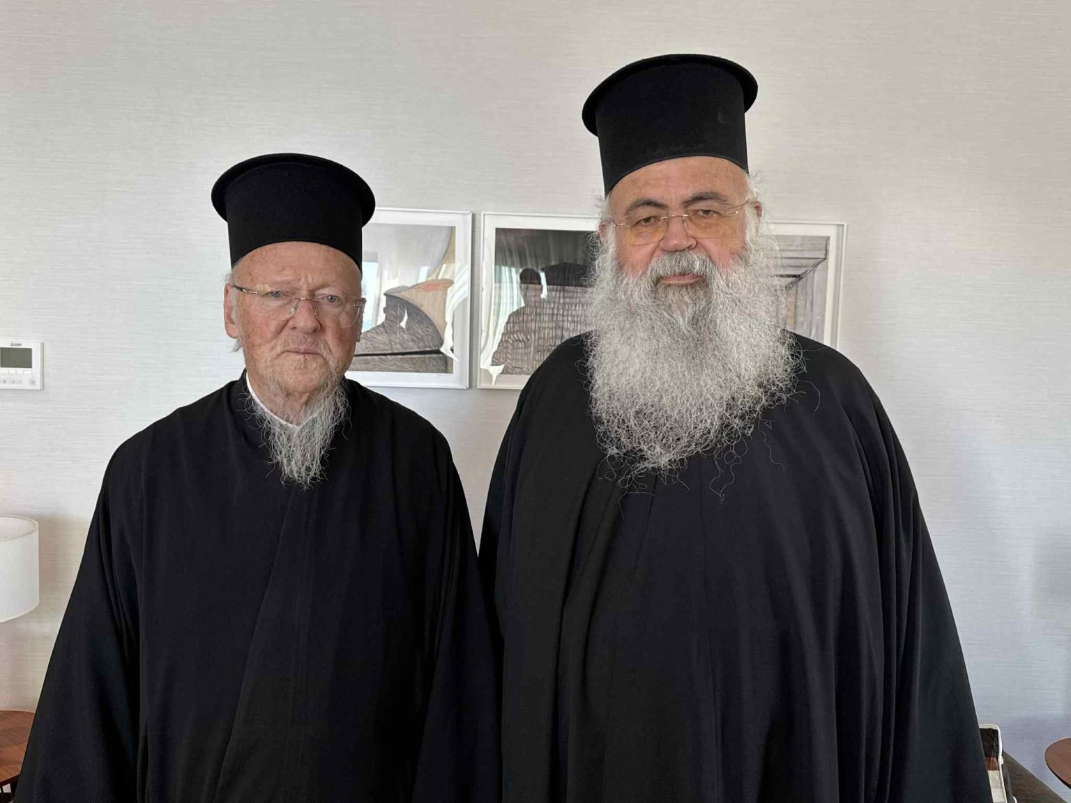 Συναντήσεις του Οικουμενικού Πατριάρχου με τους Αρχιεπισκόπους Κύπρου και Αλβανίας