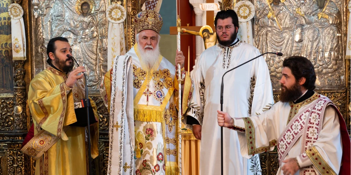 Μητρόπολη λήμνου : Κουρά μοναχού και Χειροτονία νέου διακόνου