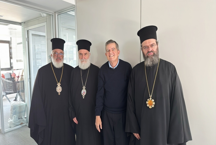 Επίσκεψη Μητροπολιτών της Θράκης στον εφοπλιστή -ευεργέτη Αθανάσιο Μαρτίνο