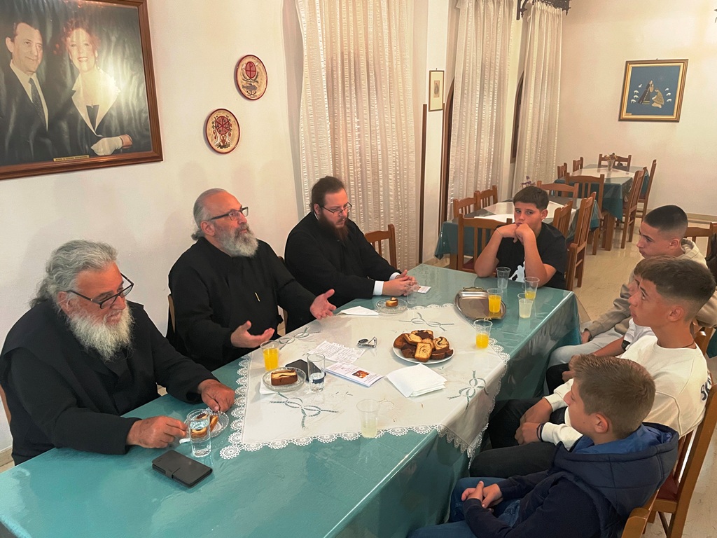 Πρώτη συνάντηση ιεροπαίδων και αναγνωστών στην περιοχή της Αγιάς