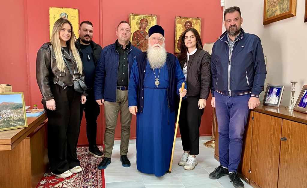 Συνάντηση Μητροπολίτου Δημητριάδος με τον Σύλλογο Περιβολιωτών Μαγνησίας