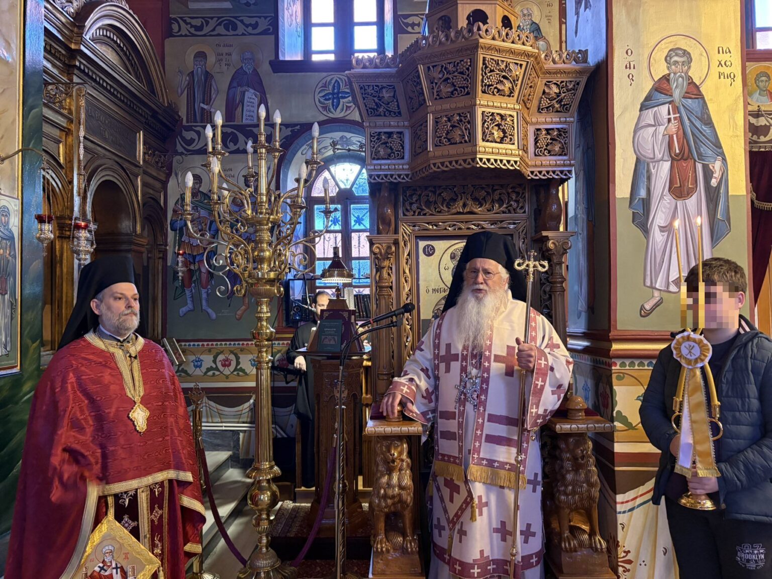 Μαθητική Θεία Λειτουργία στον Ιερό Ναό Αγίας Τριάδος Βαγίων Βοιωτίας