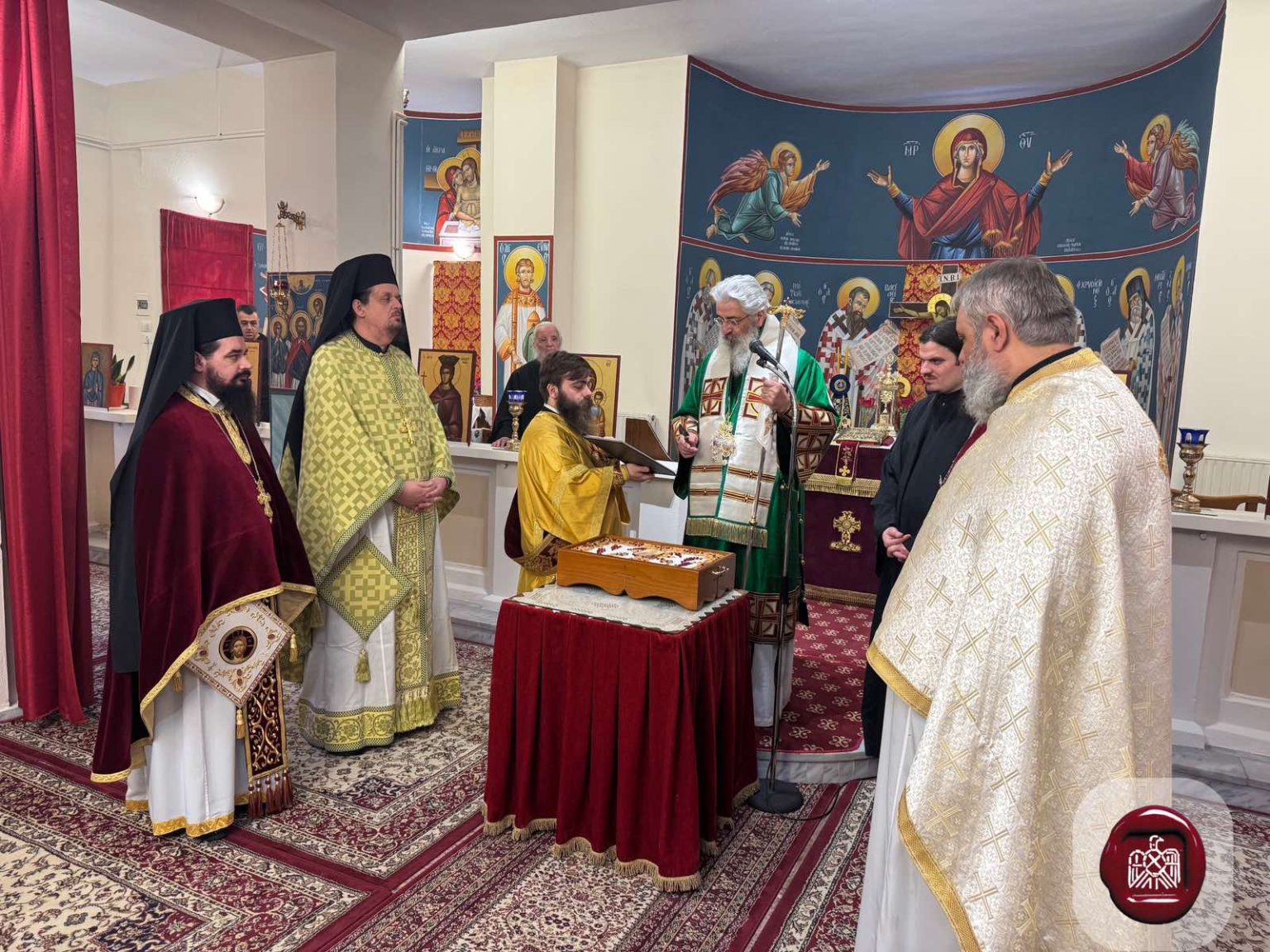 Ο εορτασμός της Αγίας Αικατερίνης στη Μητρόπολη Αλεξανδρουπόλεως