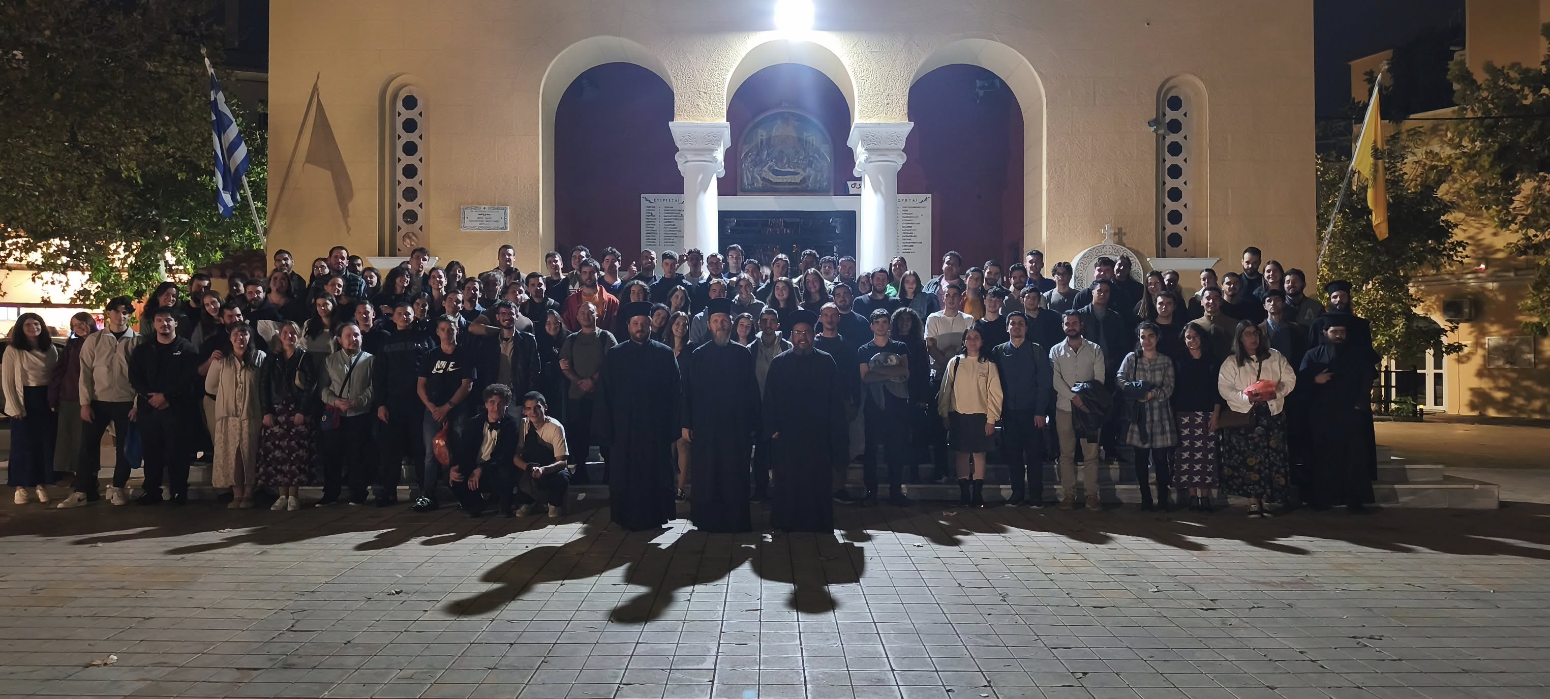 Ἐκδρομή Φοιτητῶν τῆς Ἱ. Μητροπόλεως Γλυφάδας στήν Ἱ. Μονή Ἁγ. Ἰωάννου Μακρυνοῦ Μεγάρων