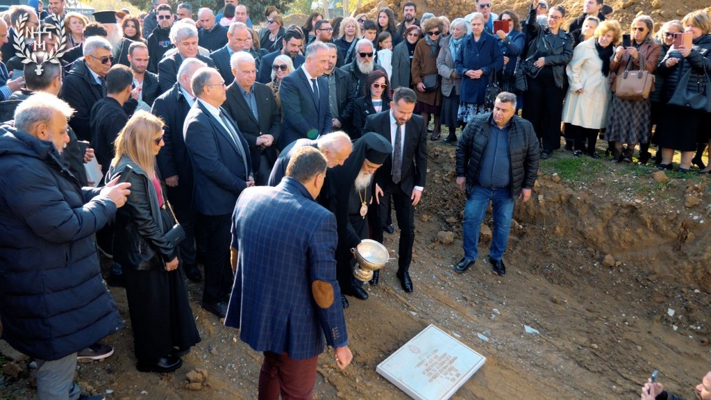 Θεμελίωση νέου Ιερού Ναού Αγίας Αικατερίνης Τερψιθέας Σταυρούπολης