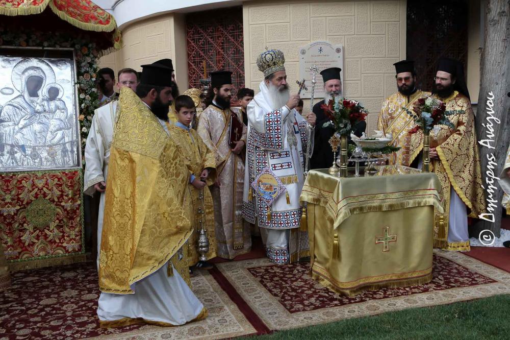 Λαμπρός εορτασμός στον Άγιο Αθανάσιο Λαμίας