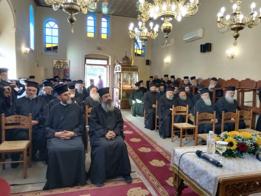 Ιερατική Σύναξη στην Μητρόπολη Γόρτυνος και Μεγαλοπόλεως