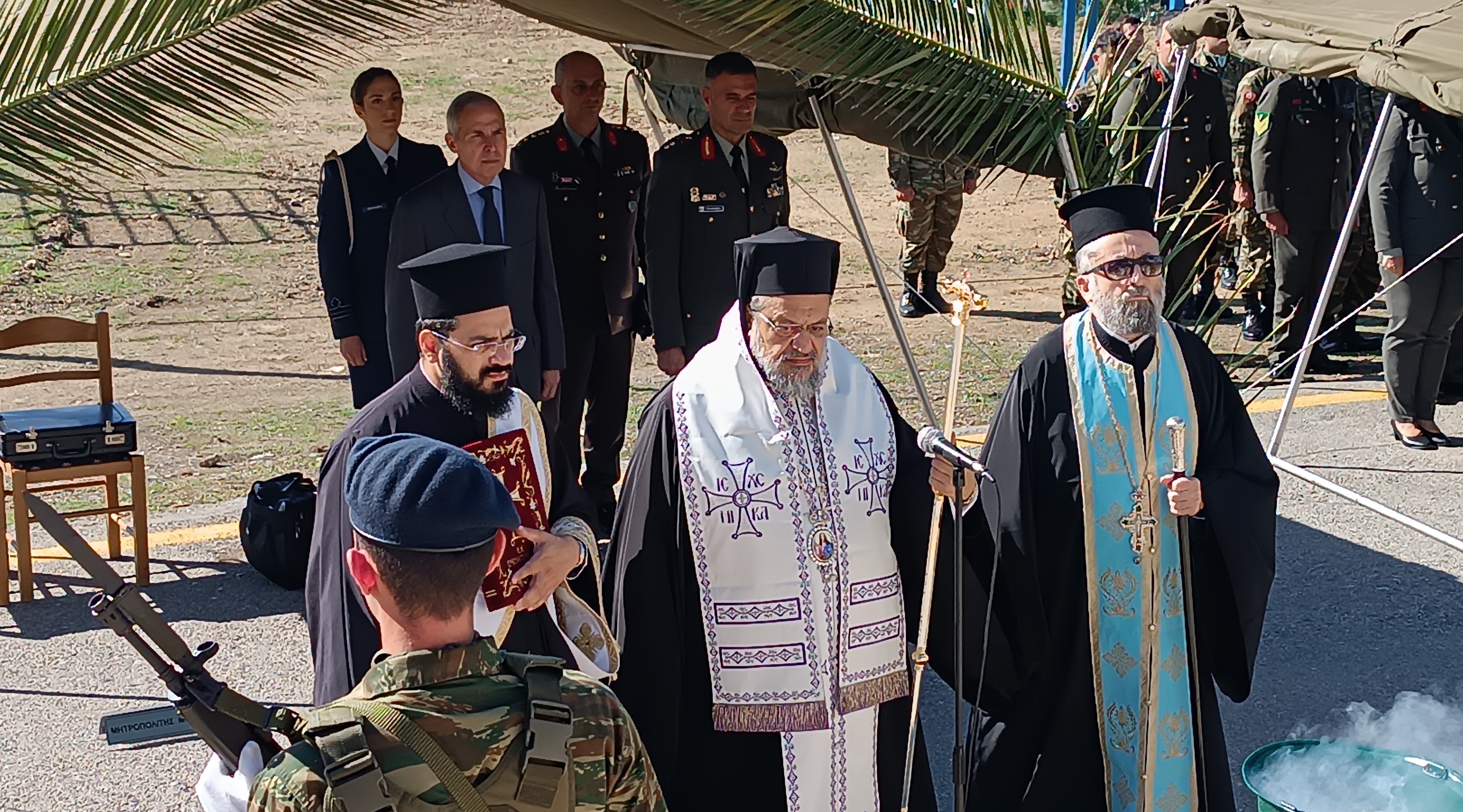 Τρισάγιο από το Μητροπολίτη Μεσσηνίας σε πεσόντες στρατιωτικούς