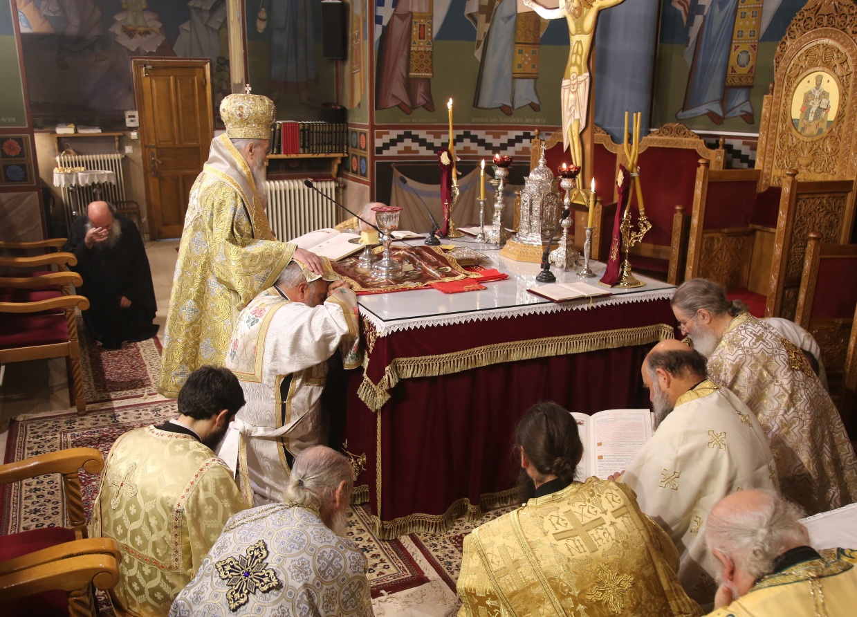 Ἑορτή ἁγίου Δαμασκηνοῦ Στουδίτου -Χειροτονία Διακόνου στήν Ναύπακτο