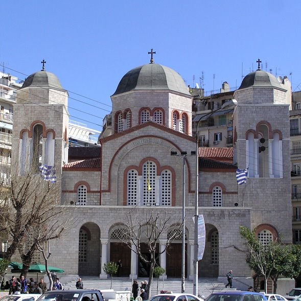 Πανηγυρίζει η Παναγία Δεξιά στη Θεσσαλονίκη