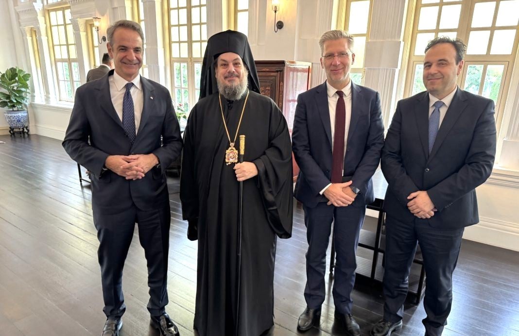 Συνάντηση του Μητροπολίτου Σιγκαπούρης με τον Πρωθυπουργό της Ελλάδος
