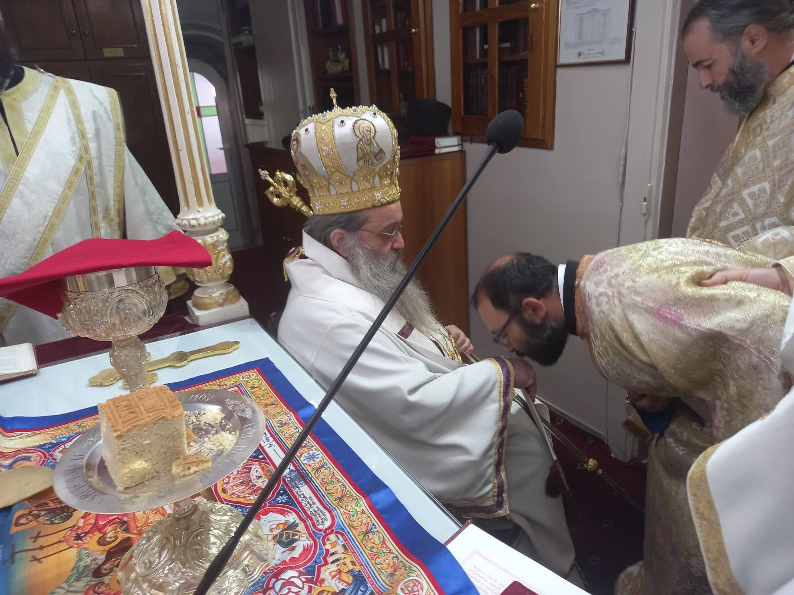 Εορτή Αγ. Ματθαίου και χειροτονία Διακόνου στην Ι. Μ. Χίου