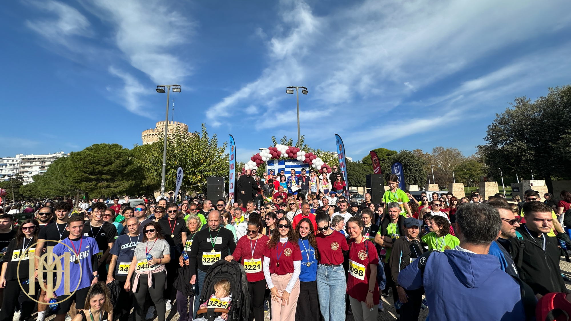Δεύτερος Αγώνας Δρόμου Υγείας προς τιμήν του Αγίου Δημητρίου στη Θεσσαλονίκη