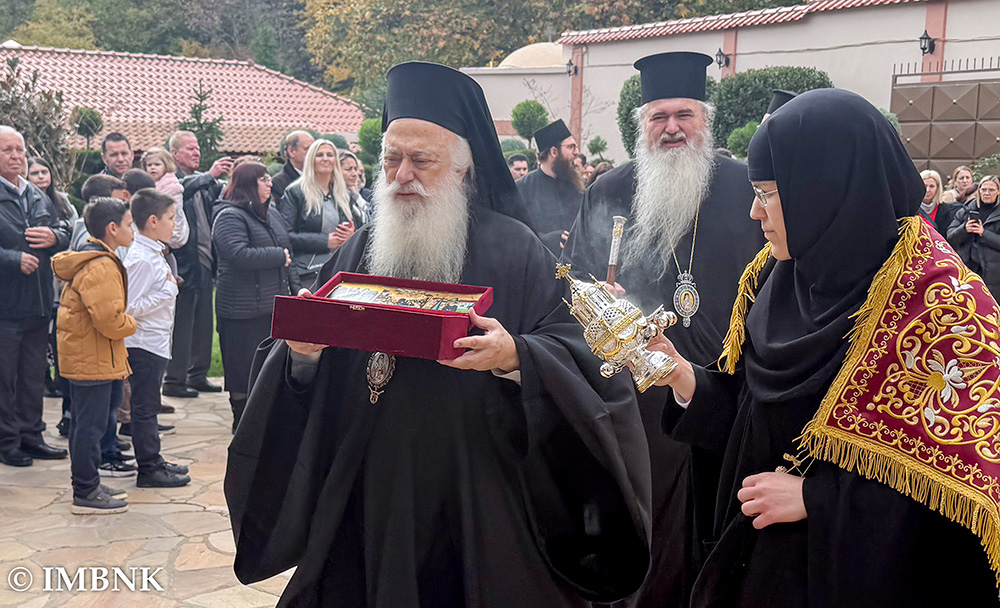 Ο Μητροπολίτης Καλαμαριάς λειτούργησε στην Ι.Μ. των Αγίων Πάντων Παλατιτσίων