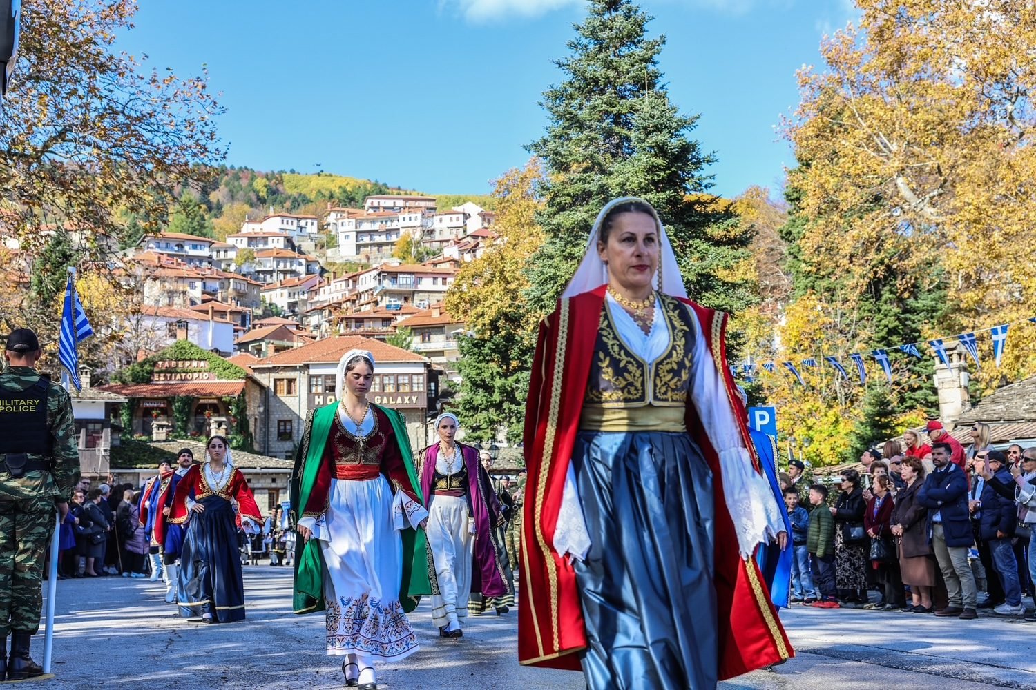 Εορτασμός της επετείου απελευθερώσεως του Μετσόβου