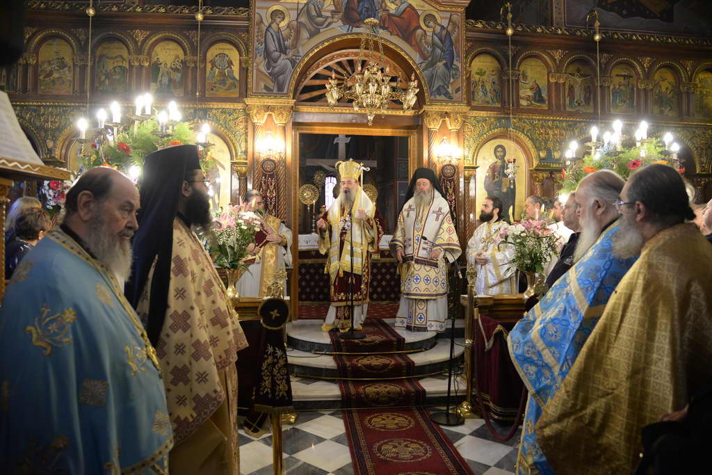 Πατρῶν Χρυσόστομος: «Οἱ Ἃγιοι εἶναι οἱ μεγαλύτεροι εὐεργέτες μας».