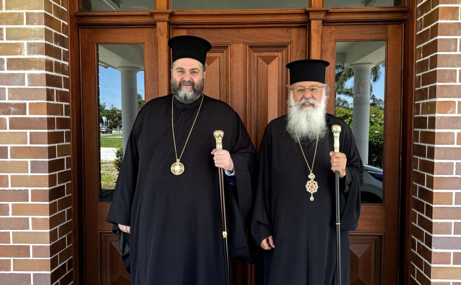 Ο Μητροπολίτης Β. Μαδαγασκάρης Ιγνάτιος στην Ι. Επισκοπή Βρισβάνης