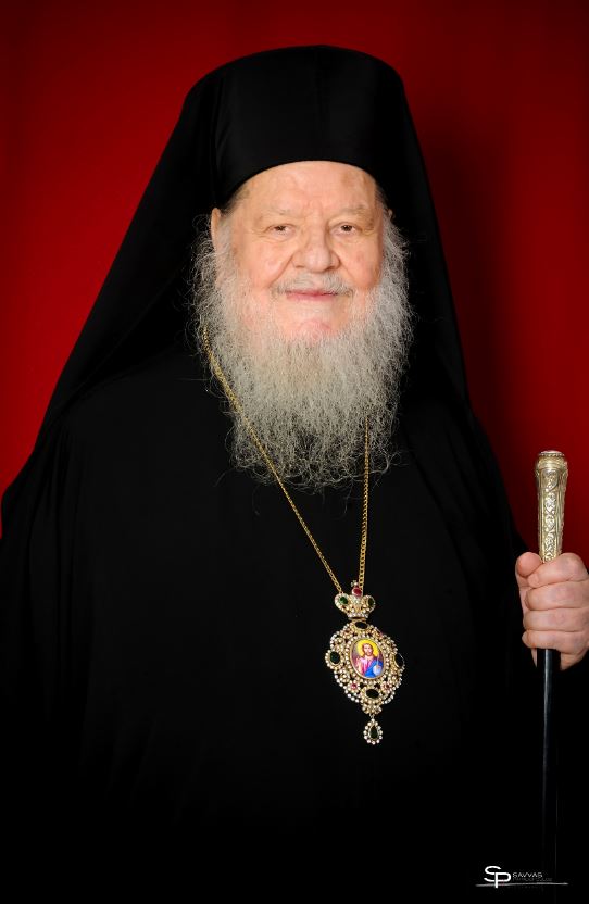 Παρασημοφόρηση του Γέροντος Μητροπολίτου πρώην Φλωρίνης, Πρεσπών και Εορδαίας κ. Θεοκλήτου