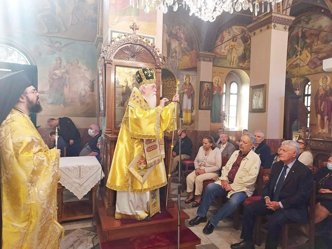 Κυριακή του Αγίου Ματθαίου στον Ναό του Οικουμενικού Πατριαρχείου στην Αθήνα