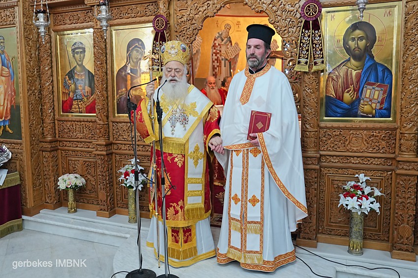 Χειροτονία πρεσβυτέρου στον Ι. Ναό Αγίου Δημητρίου Ναούσης
