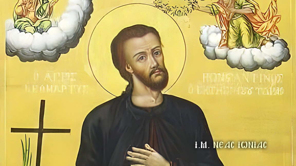 Αγρυπνία για την εορτή του Αγίου ενδόξου Νεομάρτυρος Κωνσταντίνου του Υδραίου στον Ιερό Ναό Αγίου Στεφάνου Ν. Ιωνίας