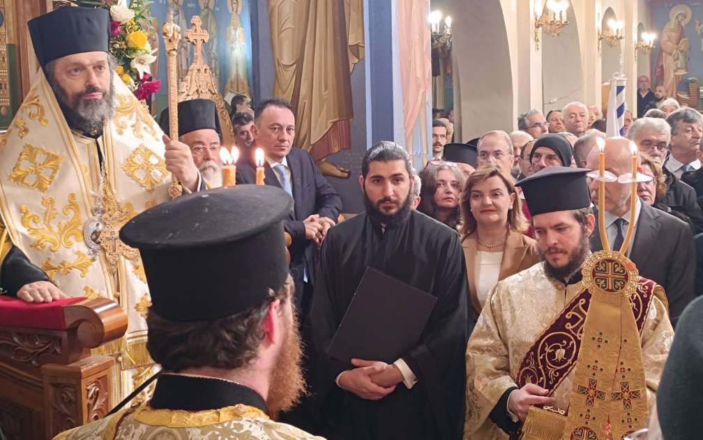 Η ενθρόνιση του Μητροπολίτου Δρυϊνουπόλεως, Πωγωνιανής και Κονίτσης Αλεξίου