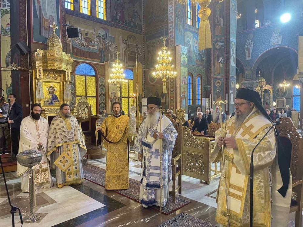 Η εορτή της Συνάξεως των εν Λαρίση Αγίων στον Άγιο Νικόλαο Λαρίσης