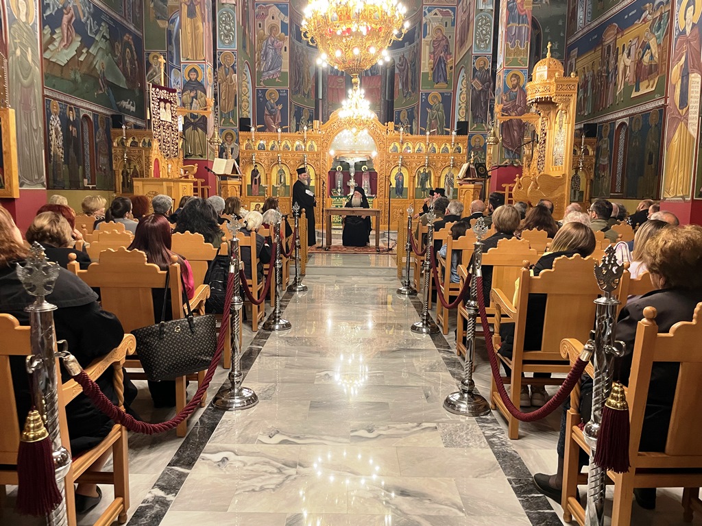 Συνάντηση του Μητροπολίτη Δημητριάδος με τα στελέχη του Αγίου Γερασίμου Βόλου