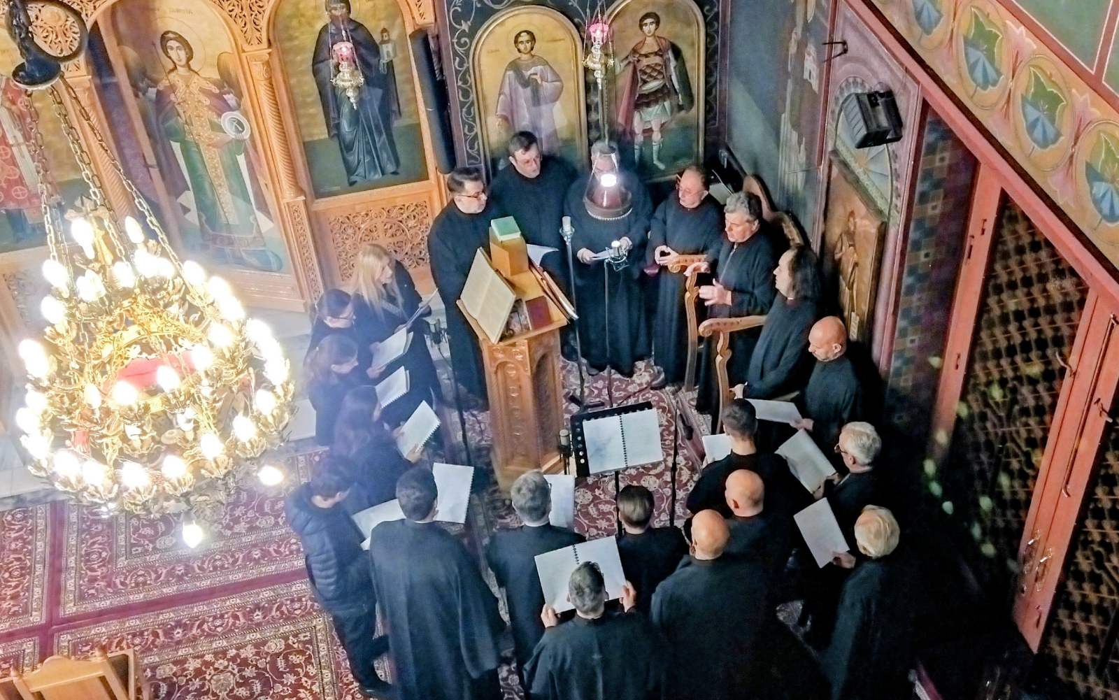 Η Ακολουθία της Τριθέκτης για την Εορτή των Χριστουγέννων στην Ιερά Μητρόπολη Κίτρους,  ως επίλογος  των «Αικατερινείων 2025»