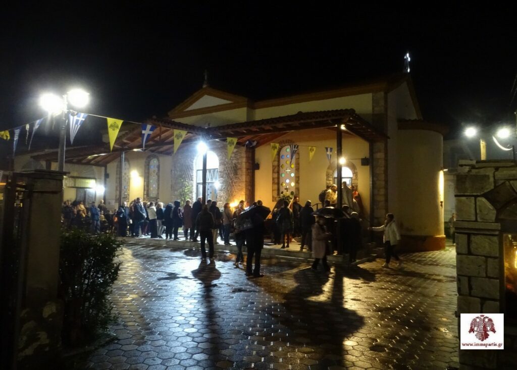 Σε κλίμα κατάνυξης ο εορτασμός της Αγίας Βαρβάρας στην Καλογωνιά Σπάρτης