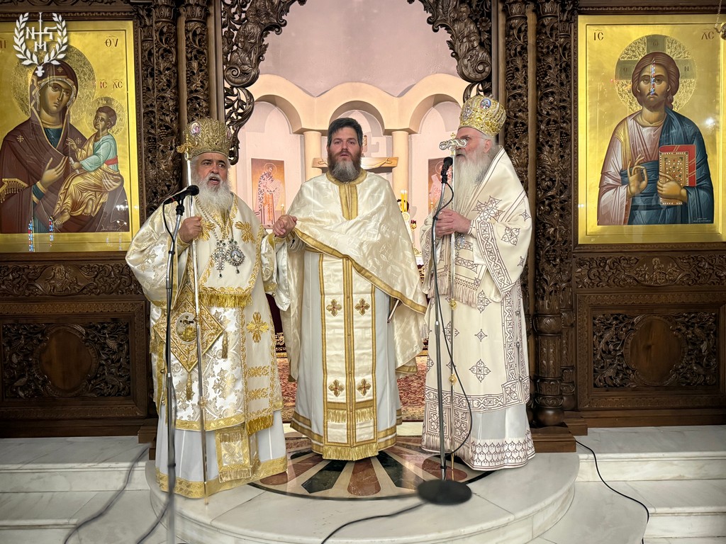 Μητρόπολη Νεαπόλεως: Εις πρεσβύτερον χειροτονία του Διακόνου Σωτηρίου Πράντζου