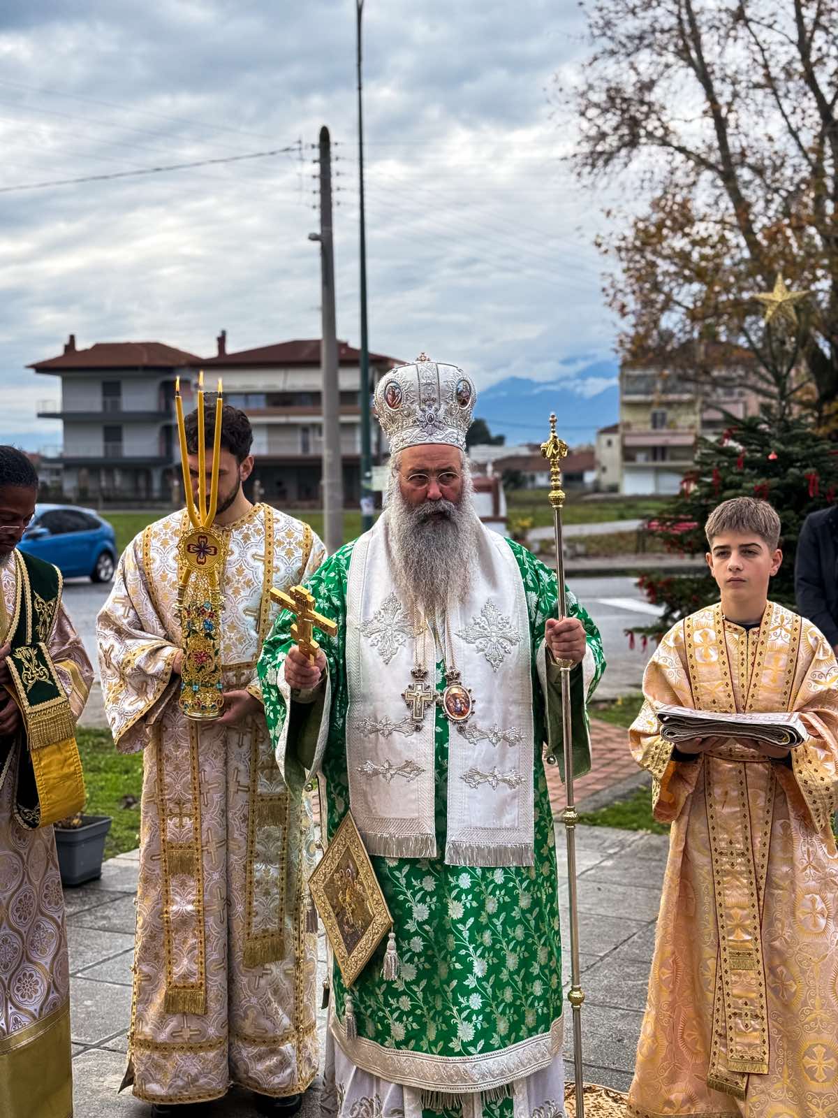Τιμήθηκε στην Κατερίνη η μνήμη του Οσίου Γερασίμου του Υμνογράφου
