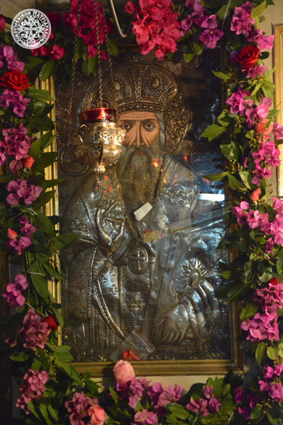 Πατριαρχική χοροστασία στην Σκήτη Αγίου Σπυρίδωνος Χάλκης