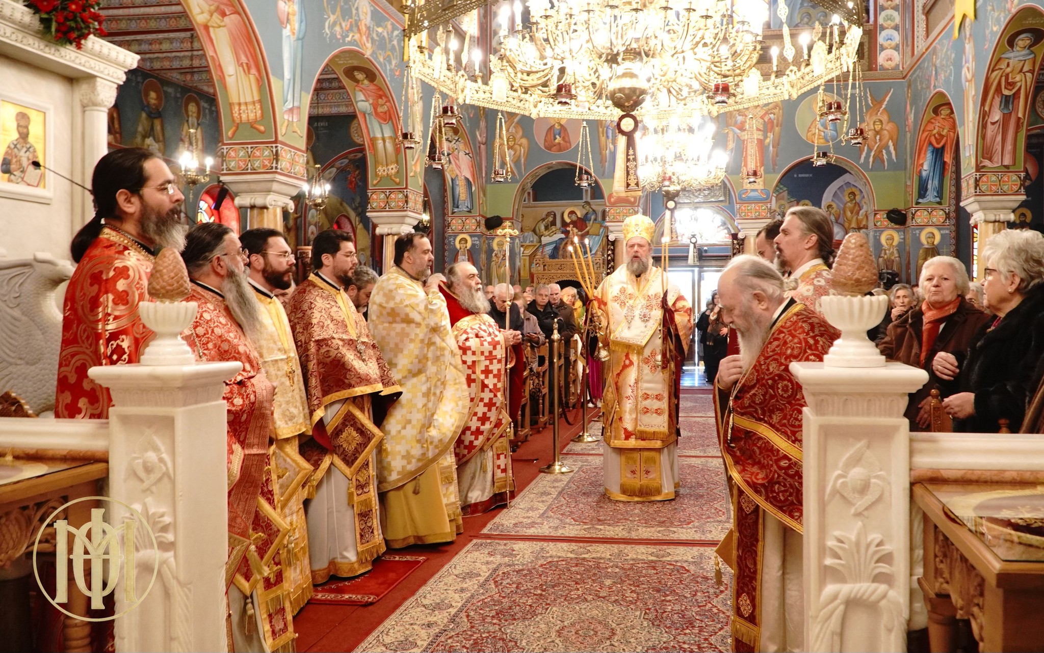 Η εορτή του Αγίου Ελευθερίου στον φερώνυμο πανηγυρίζοντα Ιερό Ναό στο Ντεπώ Θεσσαλονίκης
