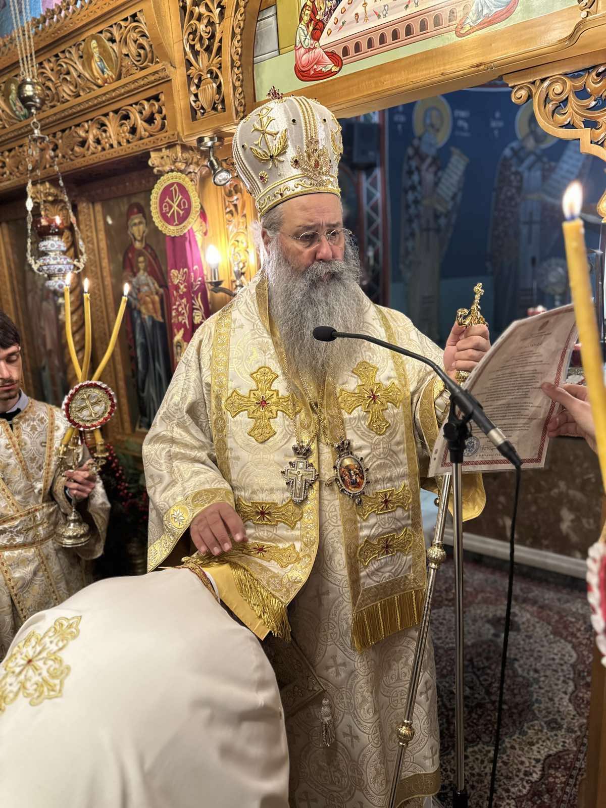 Χειροθεσία Πνευματικού στον Ι.Ν. Αγ. Θεράποντα Κατερίνης