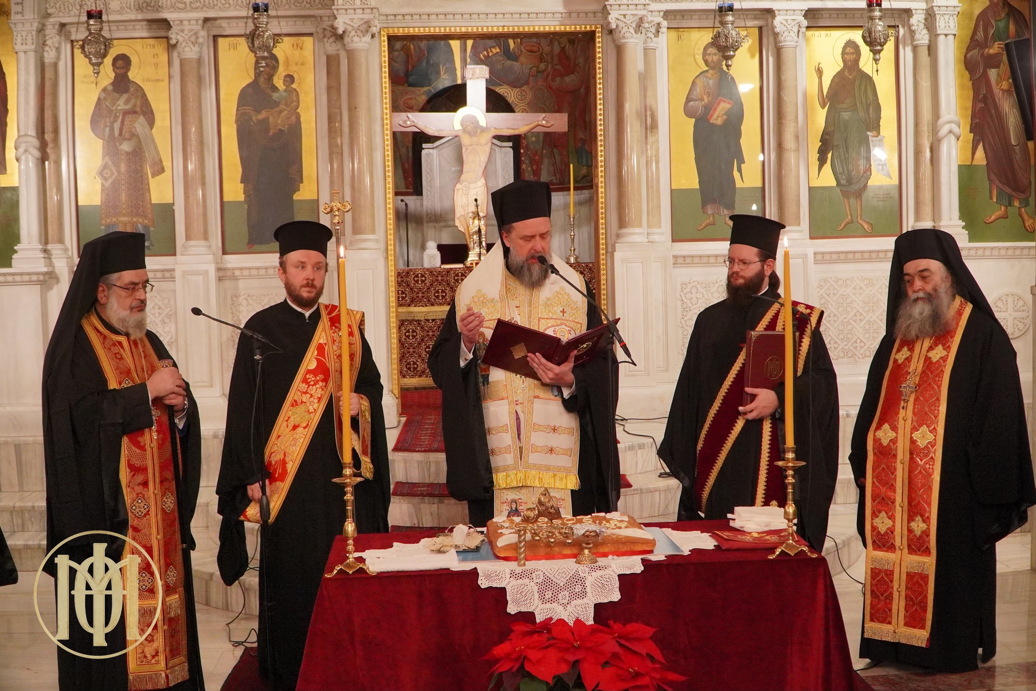 Η ευλόγηση και κοπή της βασιλόπιτας στην Ιερά Μητρόπολη Θεσσαλονίκης