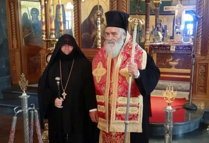 Ενθρόνιση νέας Ηγουμένης στην Ι.Μ. Αγ. Πάντων – Αγ. Σάββα Καλύμνου
