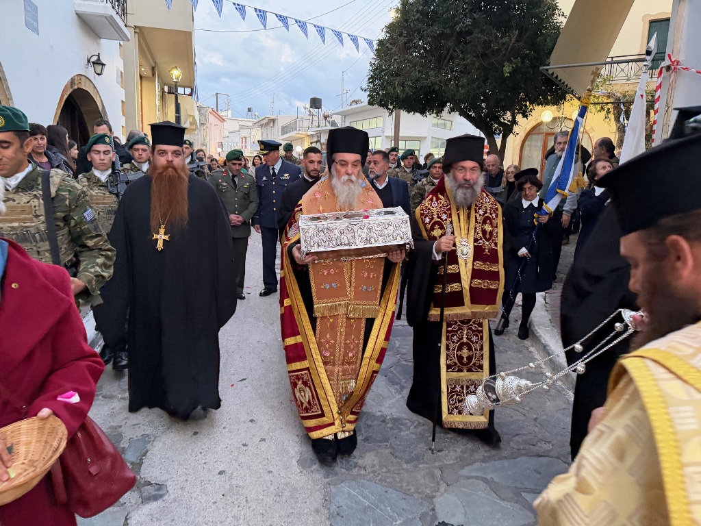 Η Κίσαμος πόλις εόρτασε τον προστάτη και πάτρωνα της Άγιο Σπυρίδωνα