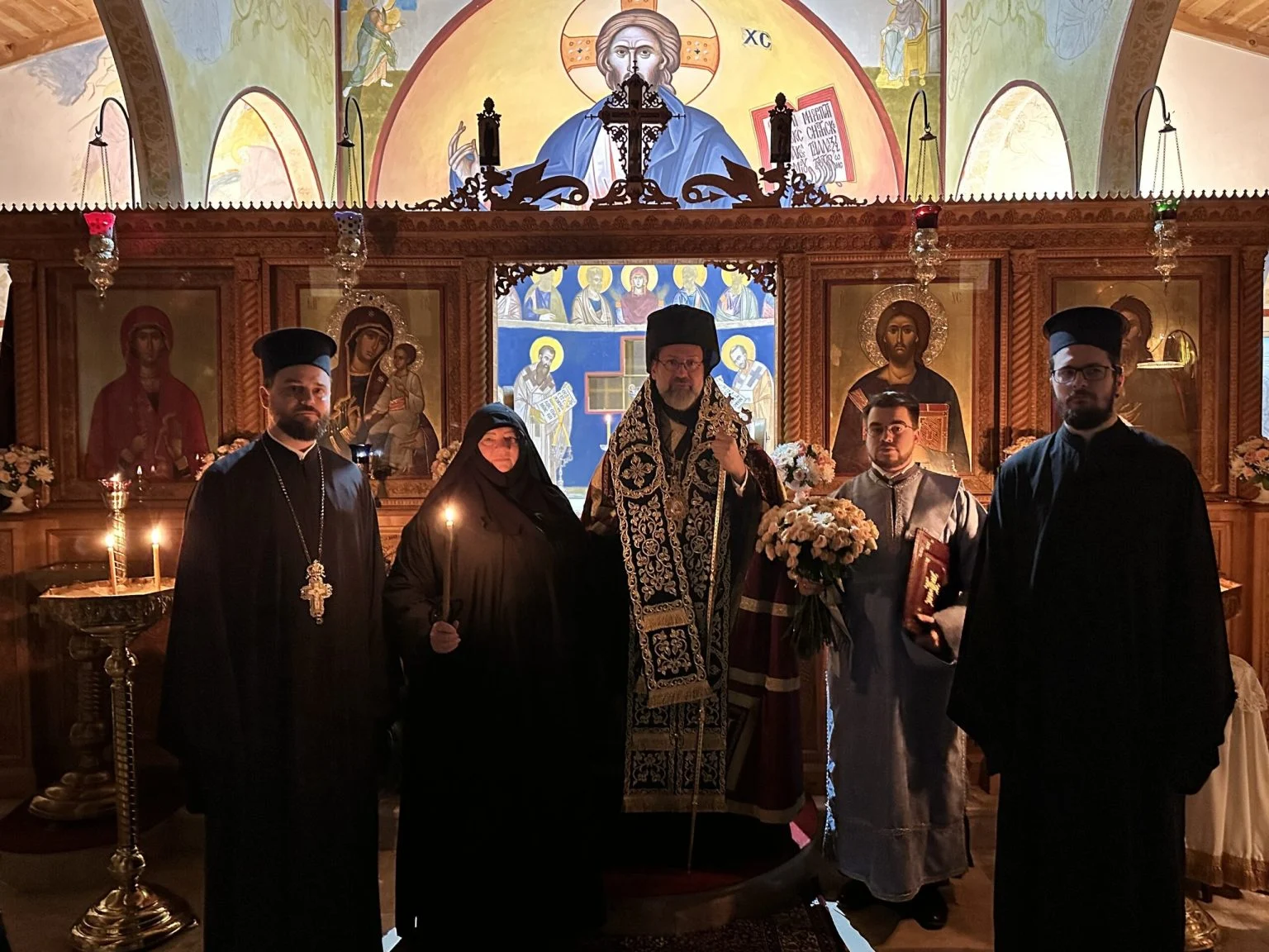 Ρασοφορία μοναχής στην Ι. Μητρόπολη Πισιδίας