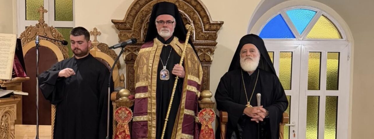 Ο Θεοφ. Επίσκοπος Ελευσίνος κ. Τιμόθεος στο Αρκαλοχώρι