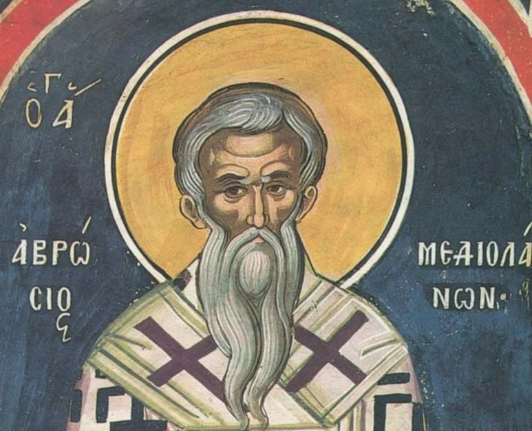 Άγιος Αμβρόσιος επίσκοπος Μεδιολάνων