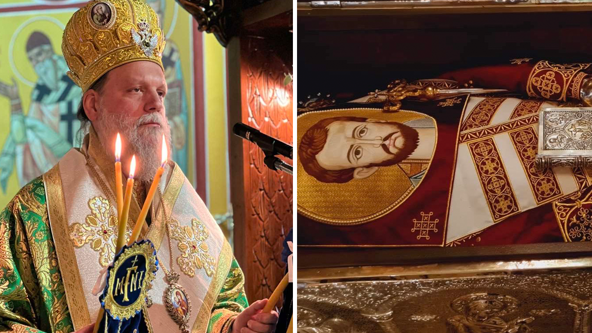 Δισαρχιερατική Θεία Λειτουργία για τον Άγιο Ελευθέριο στη Ν. Ιωνία