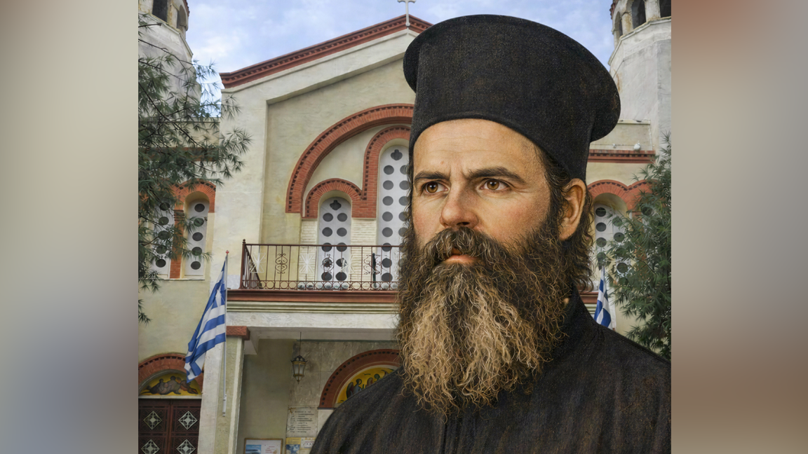 Ο Άγιος Χρυσόστομος Παπασαραντόπουλος Ο φωτιστής του Κονγκό και Πατήρ πνευματικός της ενορίας Αγίας Τριάδος Νέου Ηρακλείου Αττικής